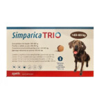 Simparica Trio Comprimate Masticabile Pentru C ini 40 60 Kg Cutie Cu