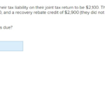 Solved No Idea How To Calculate Recovery Rebate Credit P Chegg