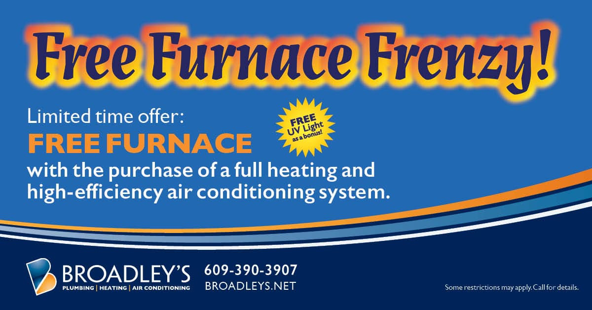 Specials Broadley s Special HVAC Offers Marmora NJ