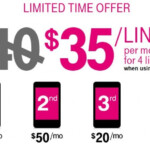 T Mobile Offers Fourth Line Free In New T Mobile One Promo Gear Primer