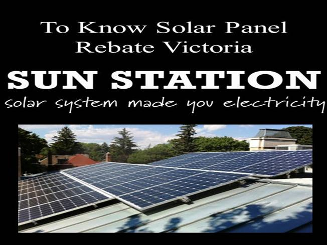 To Know Solar Panel Rebate Victoria authorSTREAM