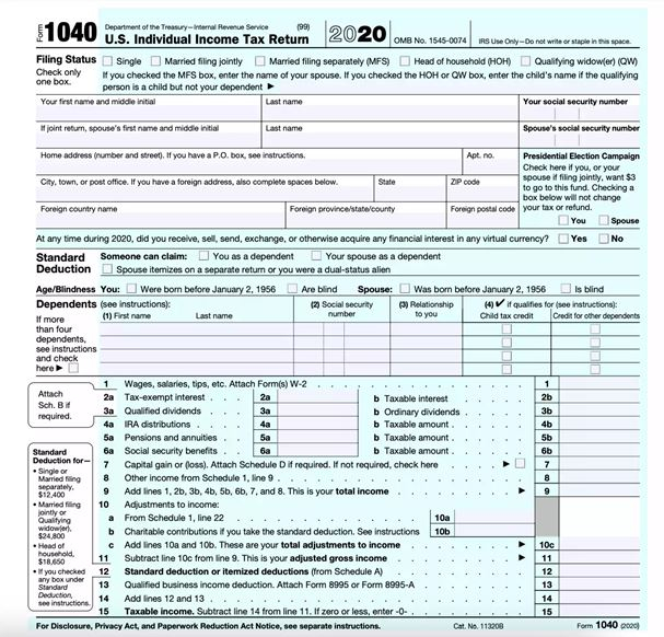 Top 10 US Tax Forms In 2022 Explained PDF co