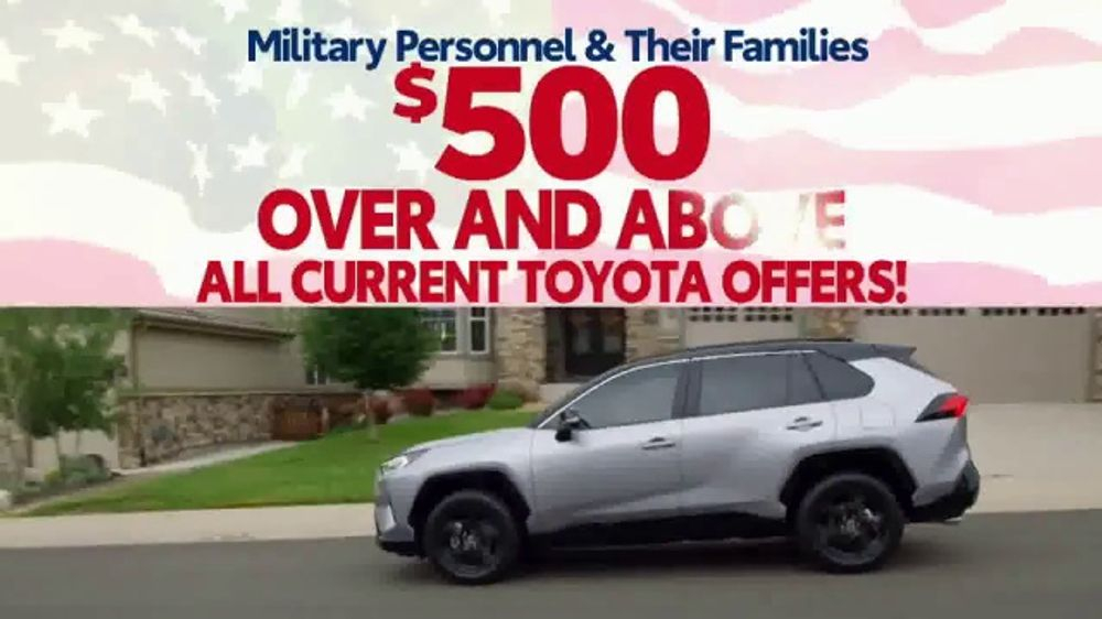 Toyota Military Rebate TV Commercial Retired Military T2 ISpot tv