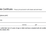 White Claw 5 Rebate Form 2021 Printable Rebate Form