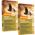 Advantage Multi For Cats 5 1 9 Lbs 12 Months On Sale EP Rx