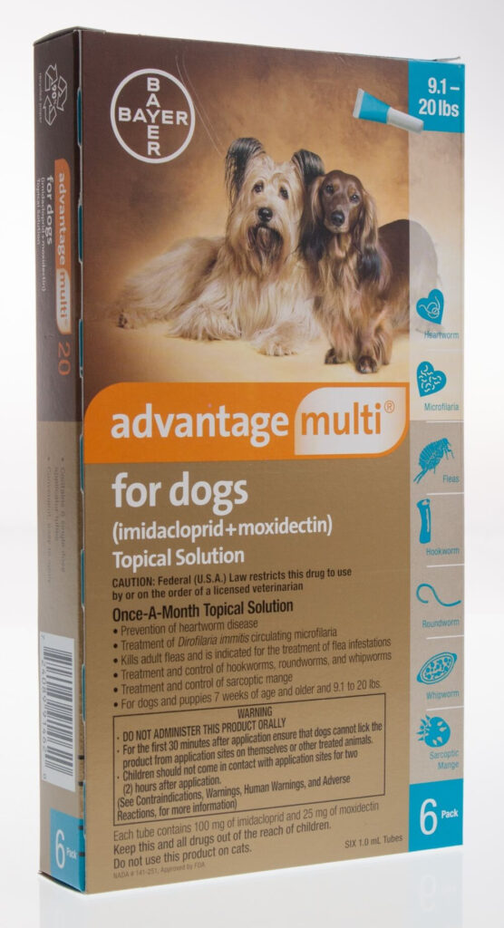 Advantage Multi For Dogs Santa Cruz Animal Health