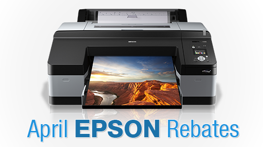 April Epson Rebates Imaging Spectrum Blog