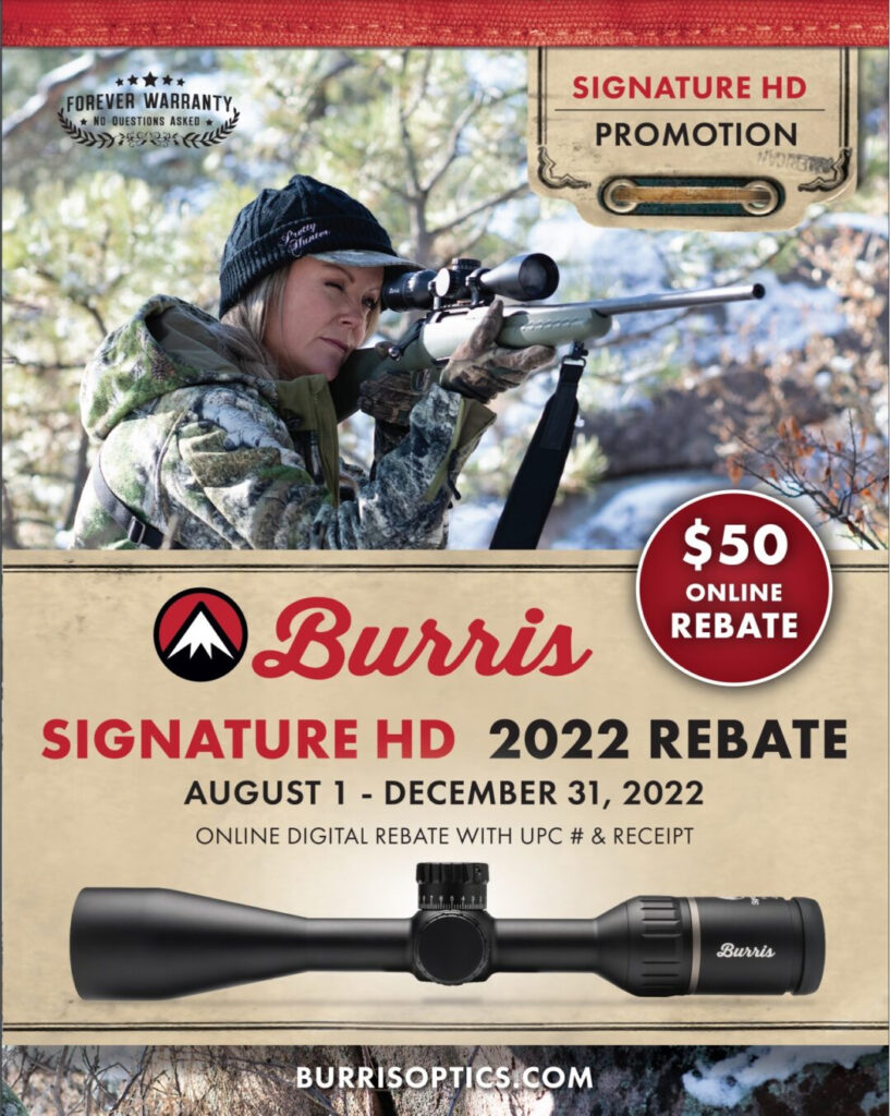 Burris Optics 2024 Gun Rebates