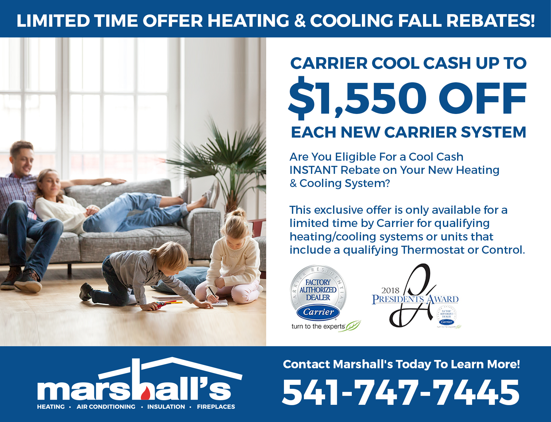 Carrier Cool Cash Rebates Marshall s Inc 