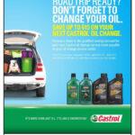 Castrol Motor Oil Installers To Advertise Road Trip Ready Rebate