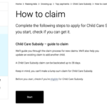 Childcare Rebate Threshold Printable Rebate Form