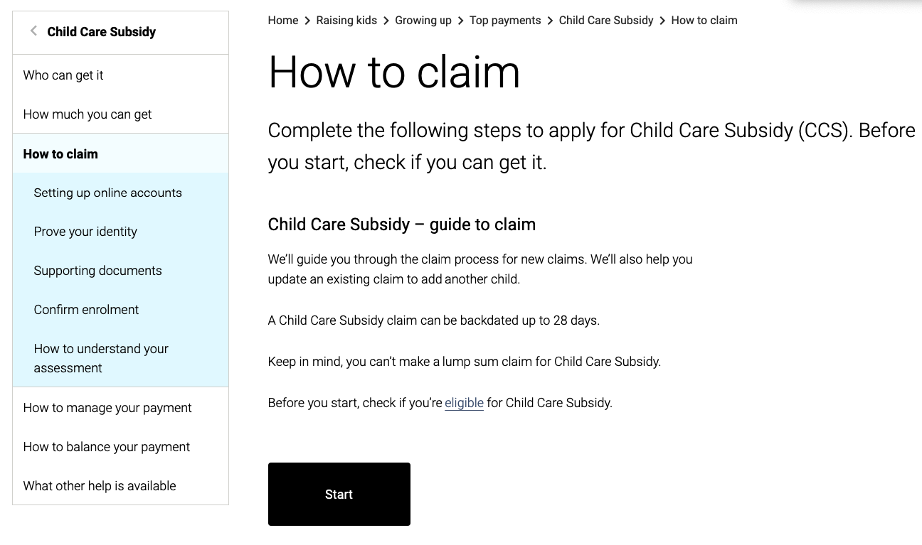 Childcare Rebate Threshold Printable Rebate Form