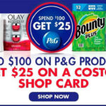 Costco And P G Promotion Get A 25 Costco Card Deals From SaveaLoonie