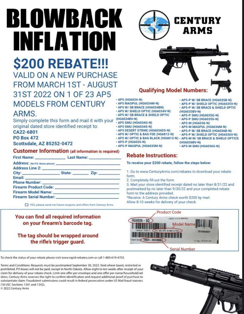 Fall Rebate Explosion On Firearms Click Here To Learn More Duke s