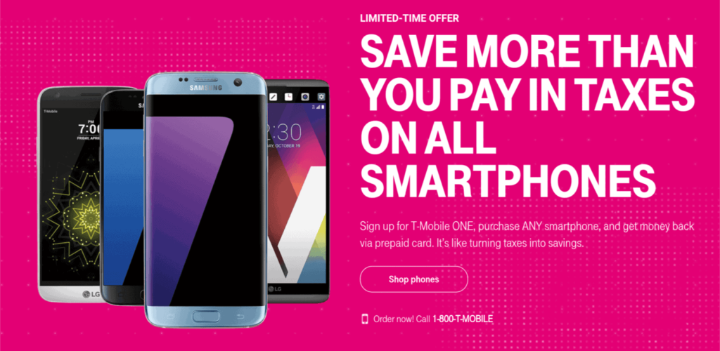 Full Phone Sales Tax Rebates Now Offered By T Mobile US