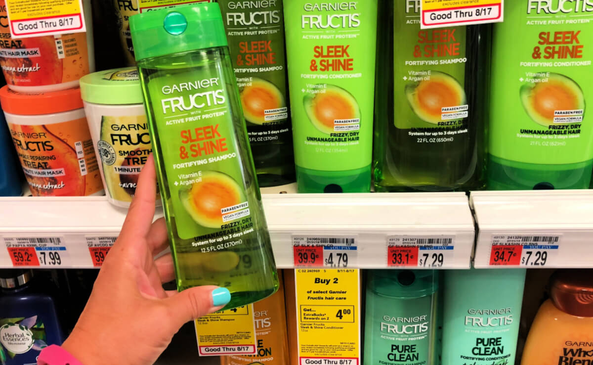 Garnier Fructis Shampoo And Conditioner Only 0 29 At CVS 