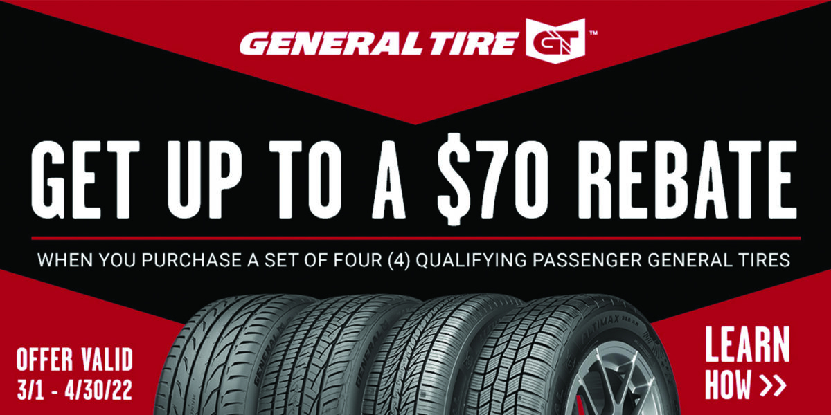 General Tire Announces Passenger Tire Promotion