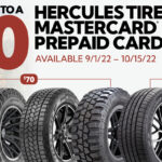 Hercules Offers Consumer Rebates On Select Tires Tire Business