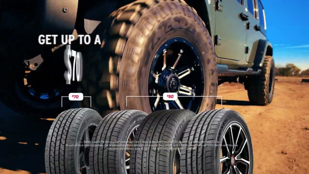 Hercules Tires Spring Rebate 2024 U S YouTube