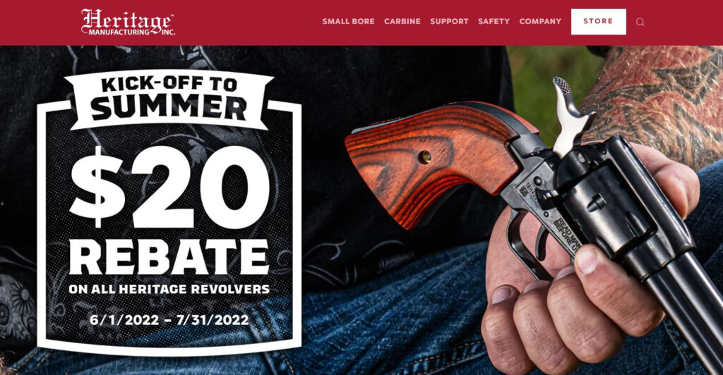 Heritage Summer Rebate Gun Rebates