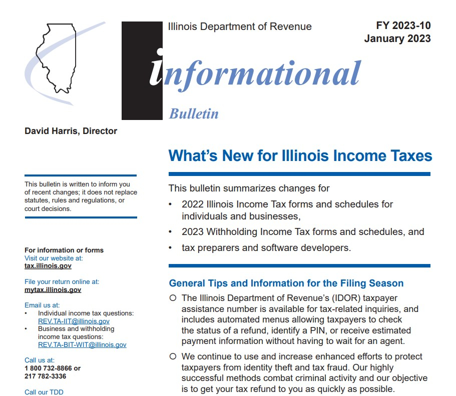 Illinois Property Tax Rebate Form 2024 Printable Rebate Form