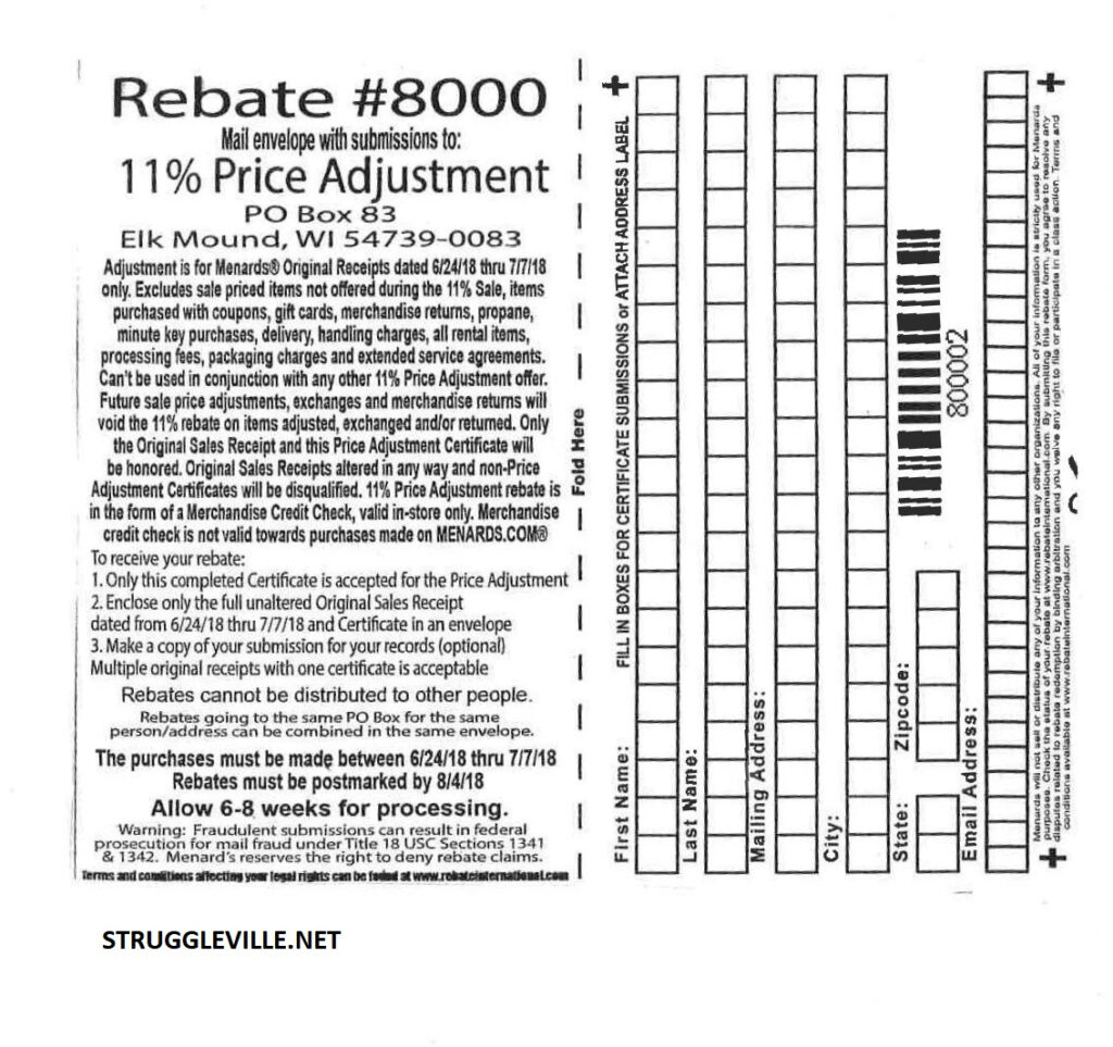 Menards 2024 11 Rebate Menardsrebate11