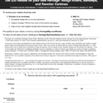 Menards Printable Rebate Form