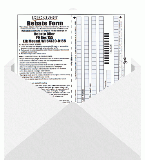 Menards Rebate Center Forms MenardsRebateForms