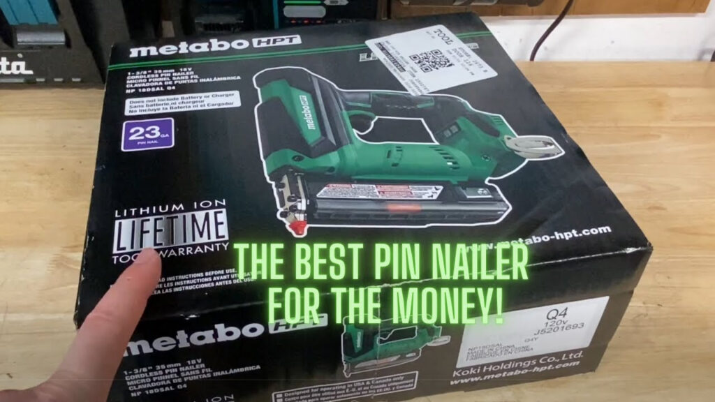 Metabo HPT Cordless Pin Nailer NP18DSAL Unboxing Plus Metabo s FREE 