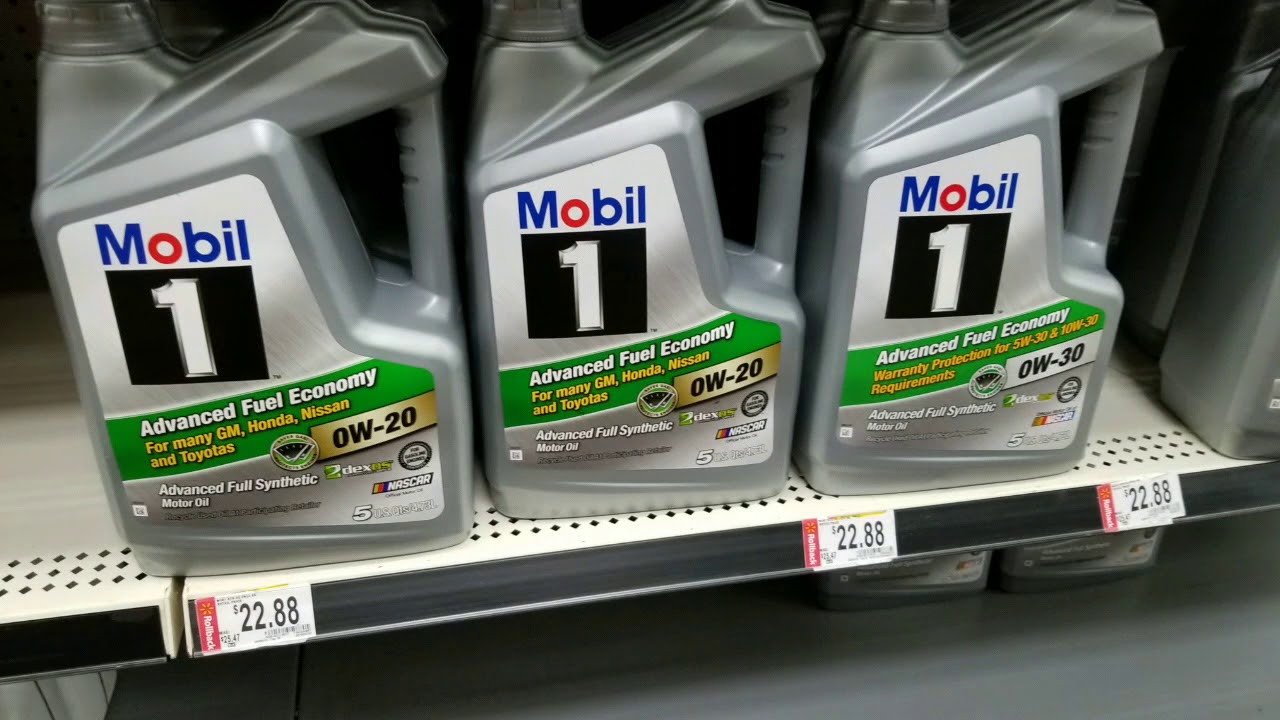 Mobil1 Motor Oil REBATE DEAL 17 Or 12 OFF YouTube