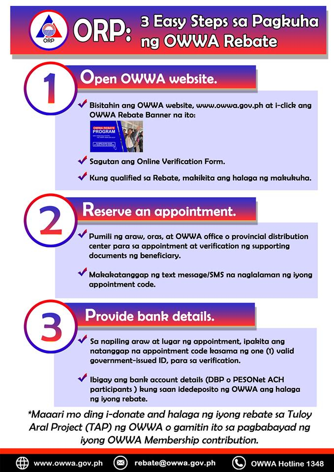 OWWA Rebate Program 2019 Philippine Overseas Labor Office In Dubai