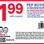 Pep Boys Oil Change Coupons September 2012 Cheap Oil Change Coupons