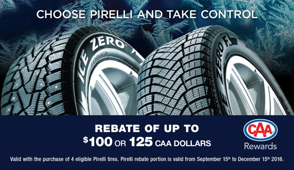 Pirelli Mail in Rebate Program WINTER 2024