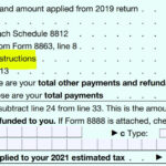 Recovery Rebate Credit Worksheet 2022 Line 30 Rebate2022