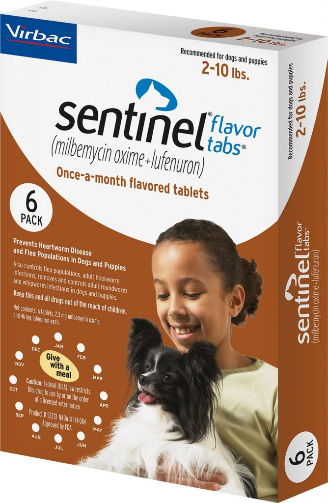 Sentinel Heartworm Prevention 2 10lbs Complete Pet Care Animal Hospital