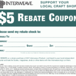 Tempe Yarn Fiber Interweave Press Rebate Coupon