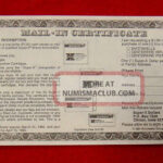 Winchester X Dollar Mail In Certificate One Dollar Rebate Value