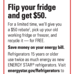 Xcel Refrigerator Rebate Form Printable Rebate Form