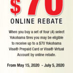 Yokohama Summer Rebate Offer 2020 Plaza Tire Service