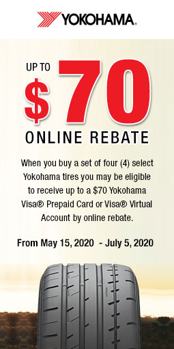 Yokohama Summer Rebate Offer 2020 Plaza Tire Service