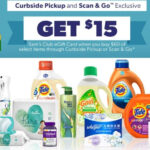 15 Sam s Club Gift Card With 60 P G Purchase Southern Savers