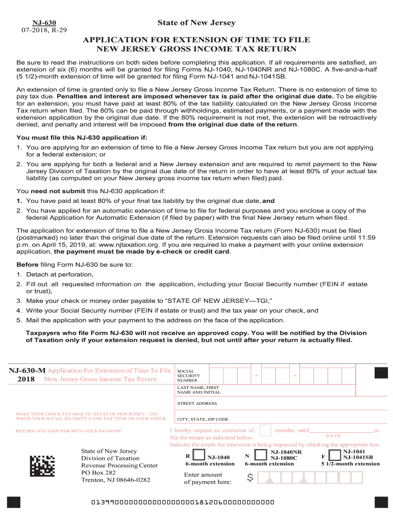 2018 New Jersey Homestead Rebate Application Fill Out Sign Online DocHub