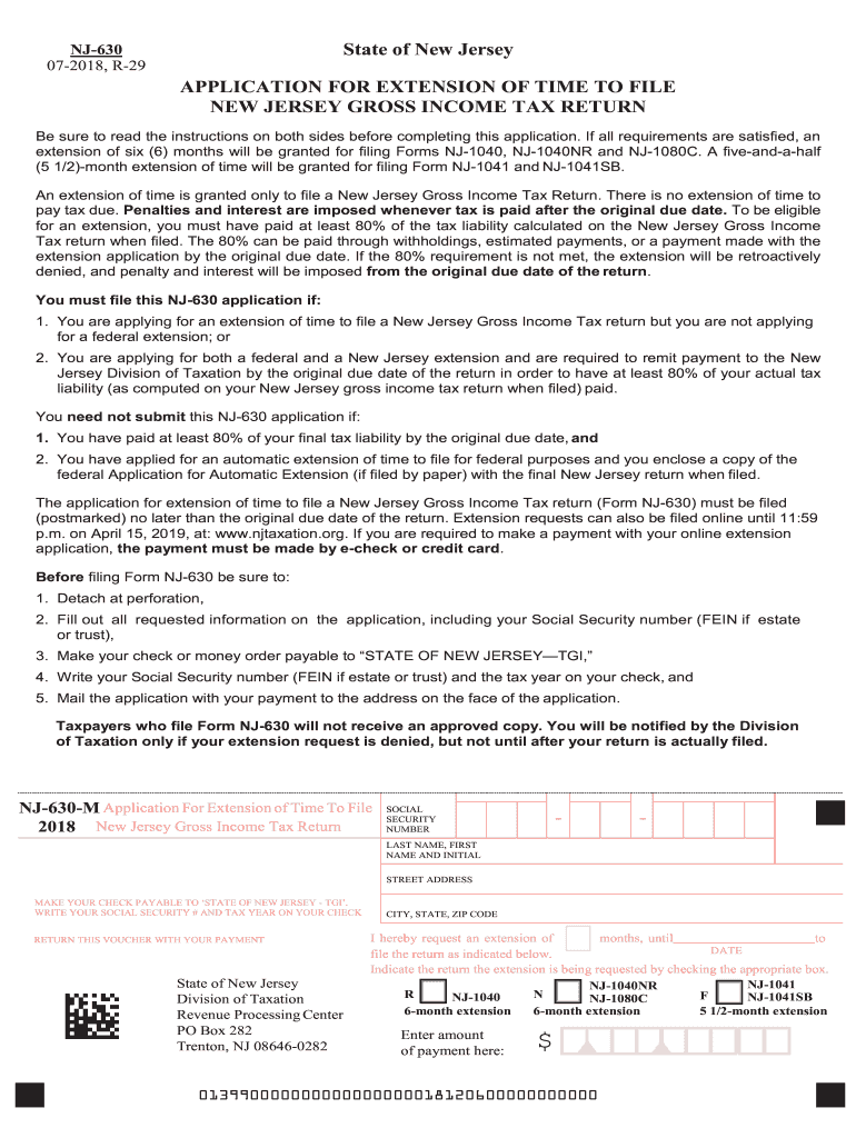 2018 New Jersey Homestead Rebate Application Fill Out Sign Online