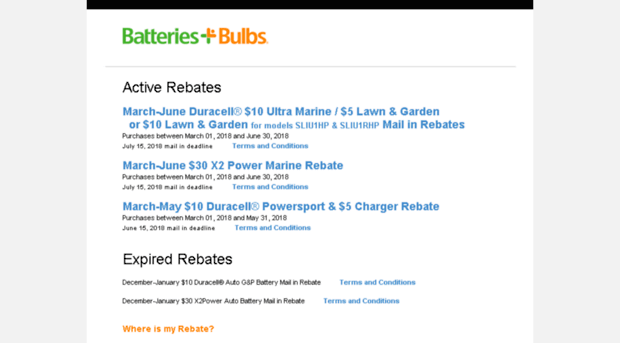 Batteriesplusrebates Batteries Plus Bulbs Online Re