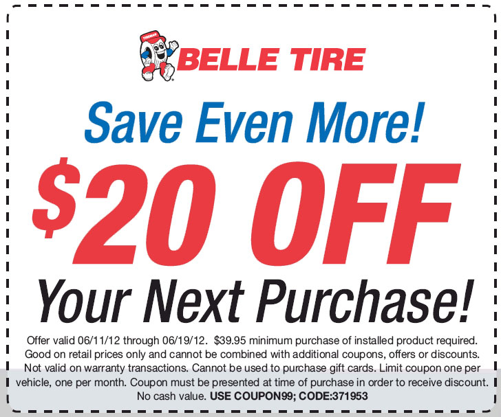 Belle Tire Coupons For 35 Lower Prices Canada Ads Online