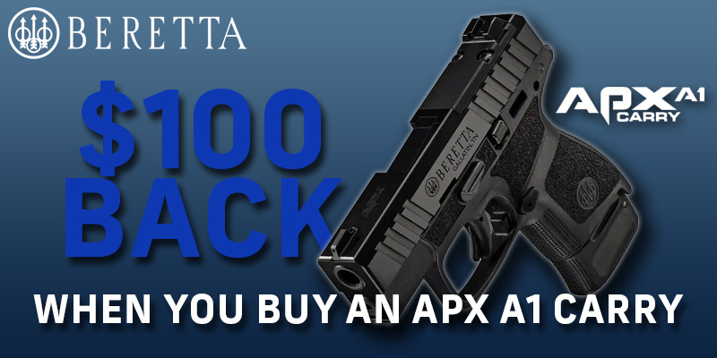 Beretta Rebate APX A1 Carry Pistol Rebate Vance Outdoors