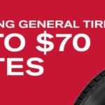 Buy 4 Select General Tires Get A 50 Or 70 In Rebates Greenville SC