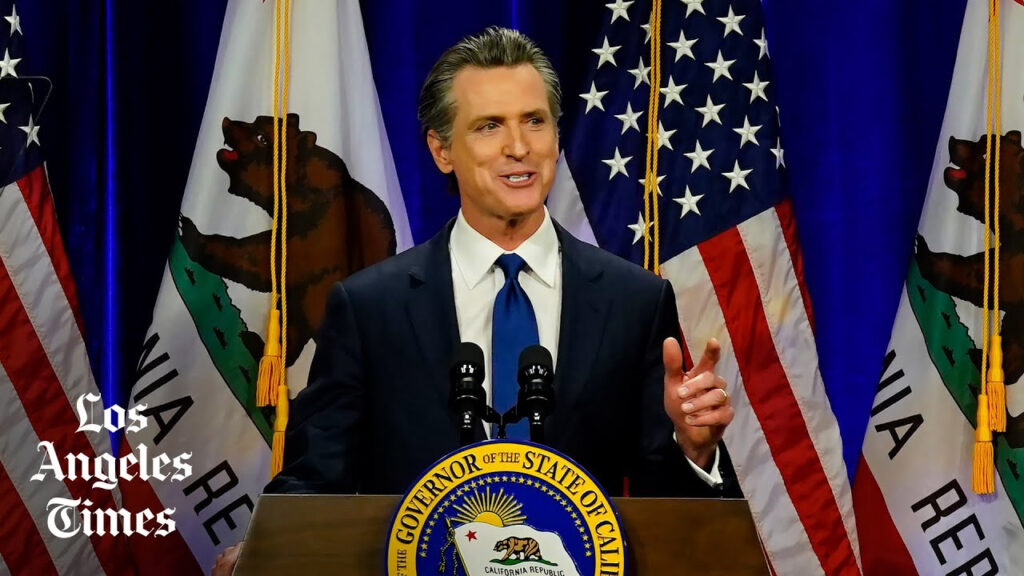 Facing Reelection Newsom Touts The California Way And Teases Gas Tax 