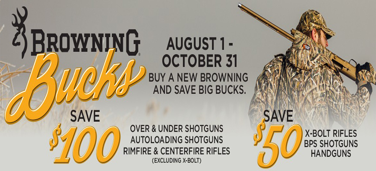 Fall 2018 Browning Rebates MWSHOOTERS