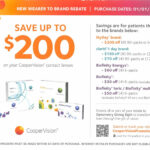 Get Up To A 200 Rebate On CooperVision Contact Lenses Sunny Optometry